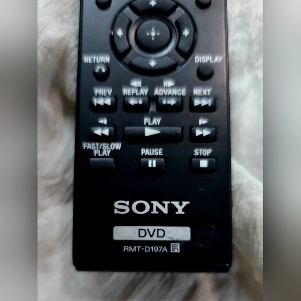 COMING SOON Sony DVD Remote RMT-D197A OEM Replacement
